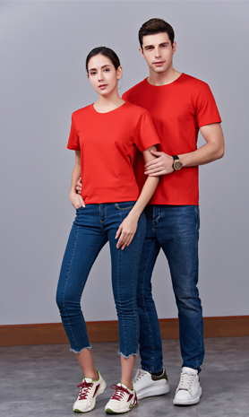 夏季紅色男女同